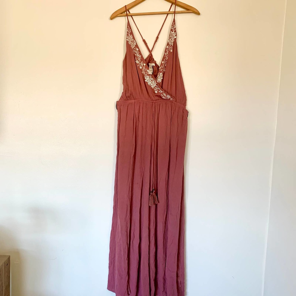 American Rag Cie Mauve Jumpsuit Small